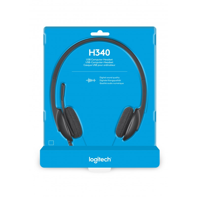 LOGITECH HEADSET USB H340