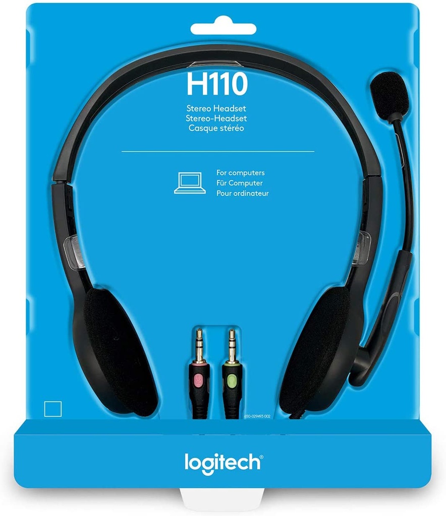 LOGITECH HEADSET USB H110 H111
