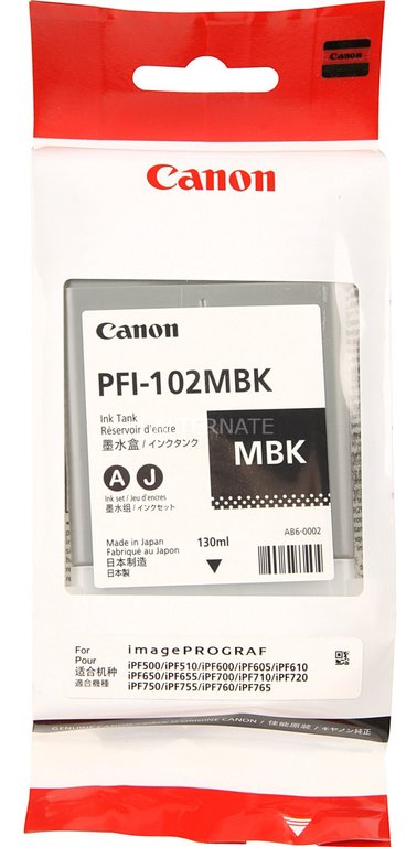 CARTOUCHE CANON PFI-102