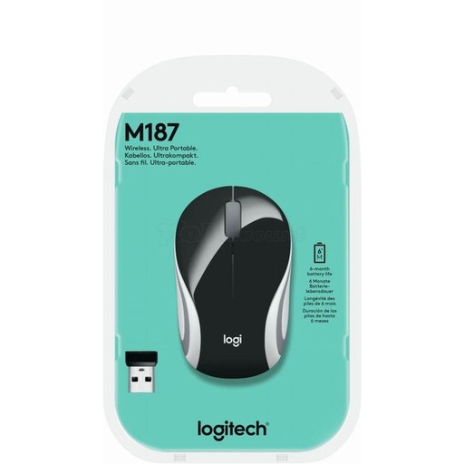 [M187] SOURIS LOGITECH M187 SS FIL